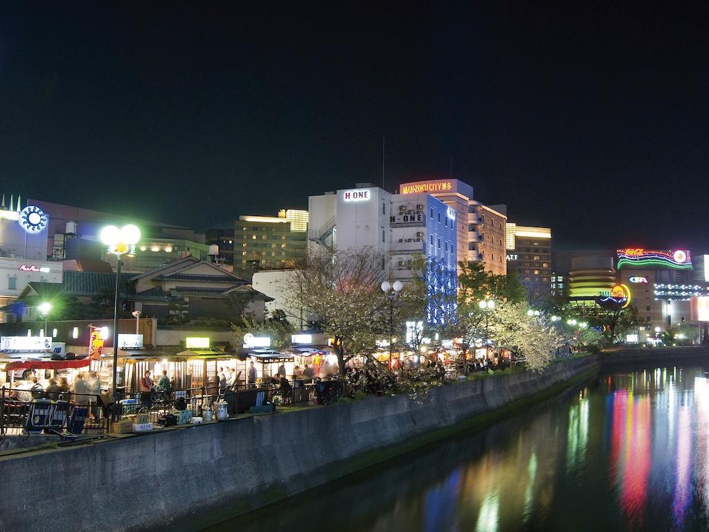 Hotel Tenjin Place Fukuoka  Exteriér fotografie